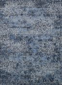 The Viera VR-06 Lt. Blue / Grey Area Rug transforms any space with light blue and elegant grey tones and contemporary and vintage design in a power-loomed polypropylene and polyester area rug