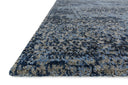The Viera VR-06 Lt. Blue / Grey Area Rug transforms any space with light blue and elegant grey tones and contemporary and vintage design in a power-loomed polypropylene and polyester area rug
