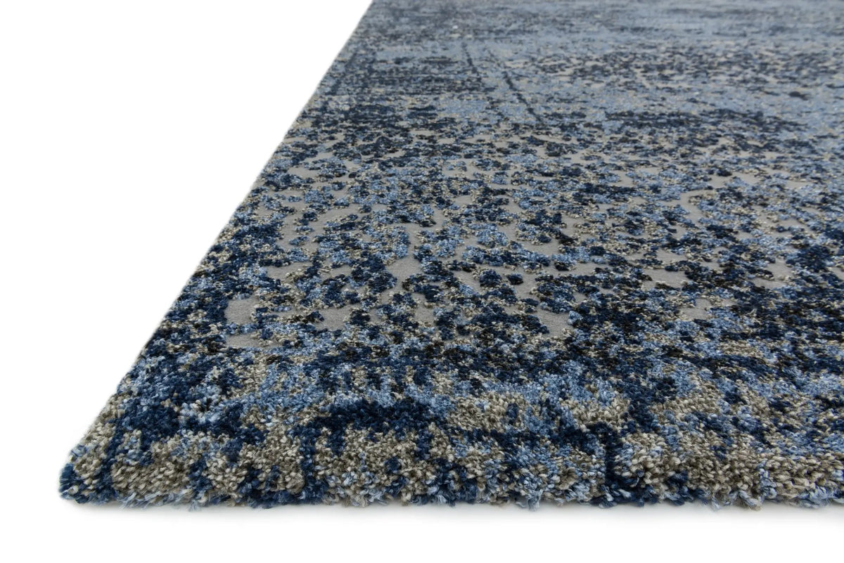 Viera VR-06 Lt. Blue / Grey Area Rug by Loloi