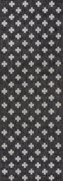 Novogratz Villa VI-01 Charcoal Indoor/Outdoor Area Rug by Momeni