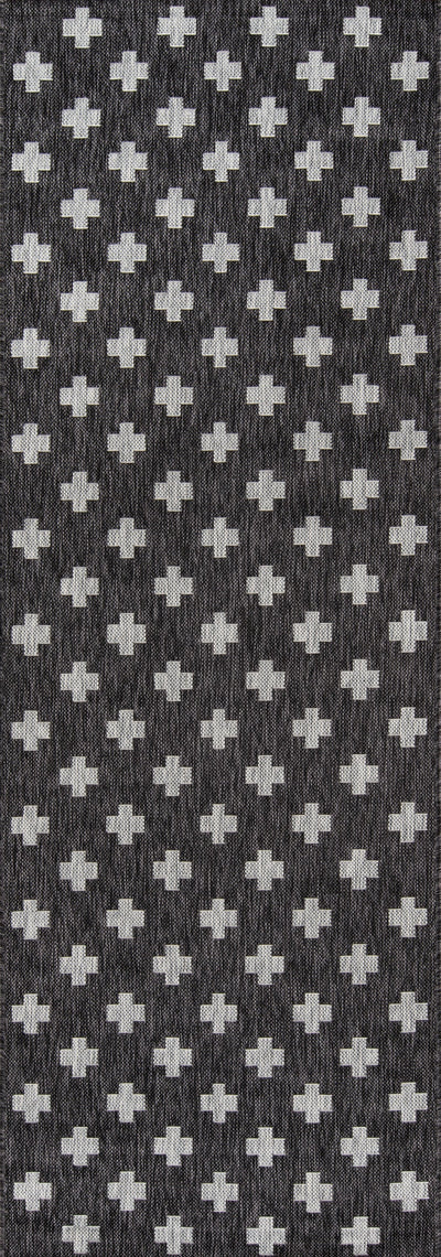 Novogratz Villa VI-01 Charcoal Indoor/Outdoor Area Rug by Momeni