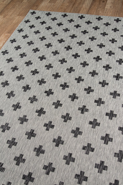 Novogratz Villa VI-01 Grey Indoor/Outdoor Area Rug by Momeni