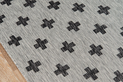 Novogratz Villa VI-01 Grey Indoor/Outdoor Area Rug by Momeni
