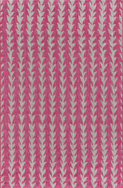 Novogratz Villa VI-02 Fuchsia Indoor/Outdoor Area Rug by Momeni