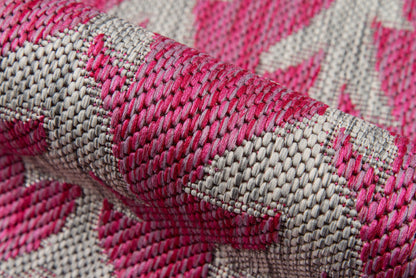 Novogratz Villa VI-02 Fuchsia Indoor/Outdoor Area Rug by Momeni