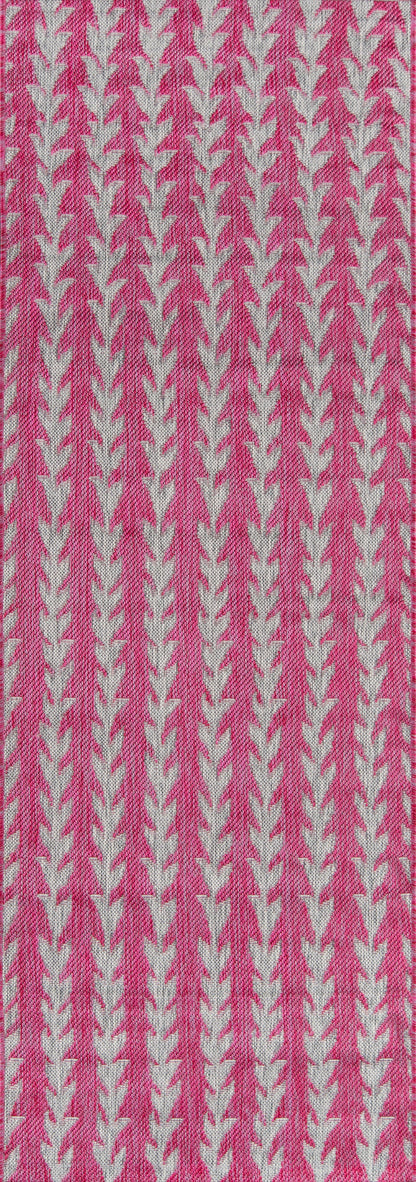 Novogratz Villa VI-02 Fuchsia Indoor/Outdoor Area Rug by Momeni