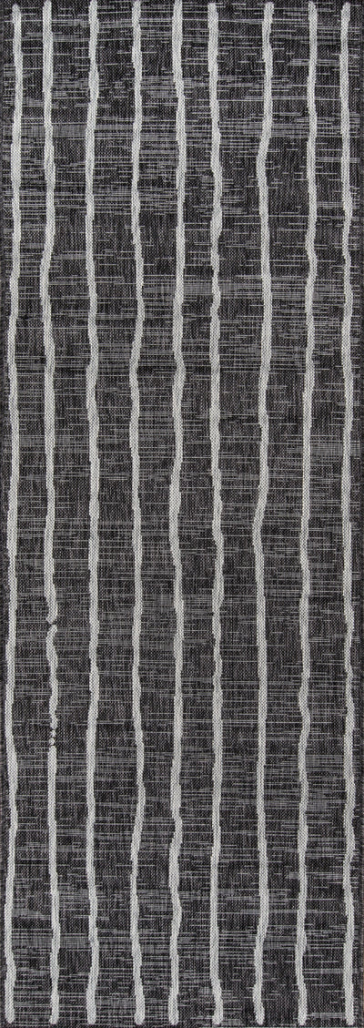 Novogratz Villa VI-03 Charcoal Indoor/Outdoor Area Rug by Momeni