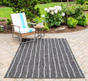 Novogratz Villa VI-03 Charcoal Indoor/Outdoor Area Rug by Momeni