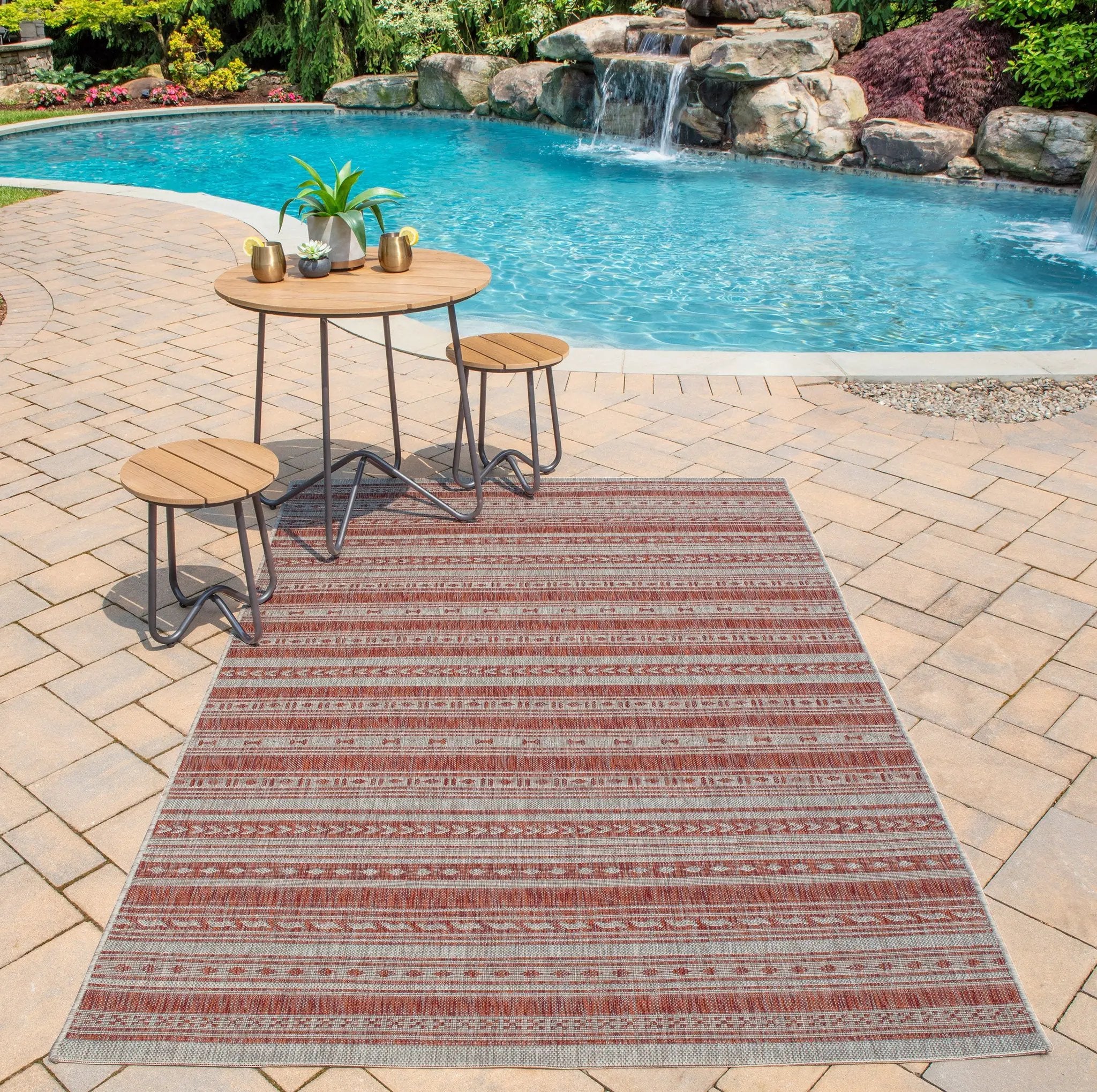 Villa VI-04 (Tuscany) Copper Area Rug by Novogratz by Momeni