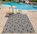 Novogratz Villa VI-06 Charcoal Indoor/Outdoor Area Rug by Momeni