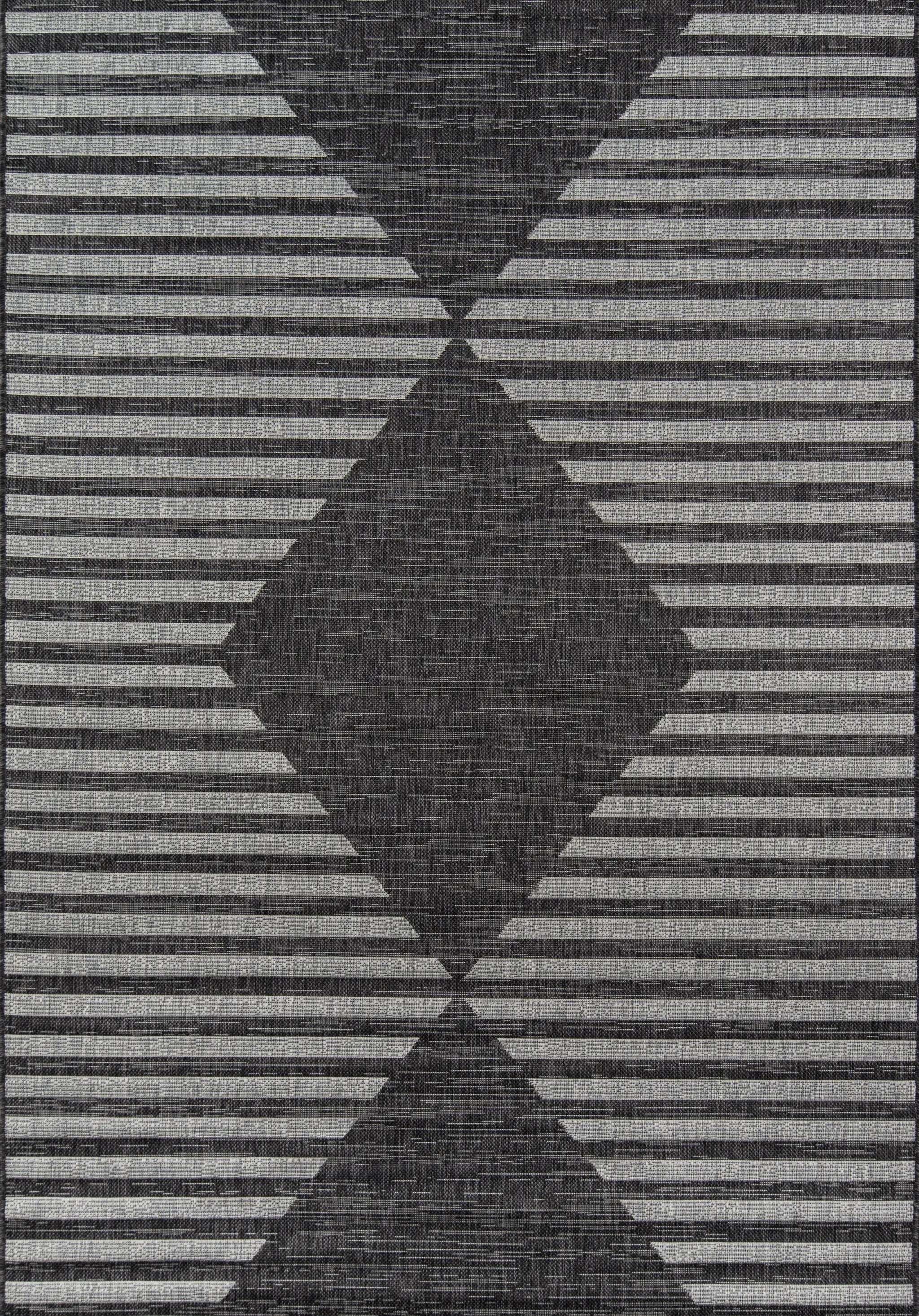 Villa VI-07 (Cavallo) Charcoal Area Rug by Novogratz by Momeni