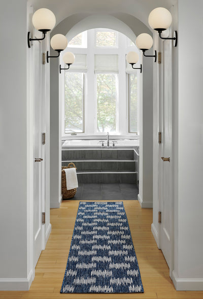 Novogratz Villa VI-12 Blue Indoor/Outdoor Area Rug by Momeni