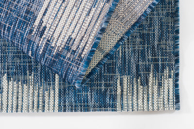 Novogratz Villa VI-12 Blue Indoor/Outdoor Area Rug by Momeni
