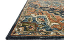 A hooked 100% wool area rug with traditional design in warm rust and vibrant multi-toned hues, the Victoria VK-16 Rust / Multi Area Rug is a standout in any décor