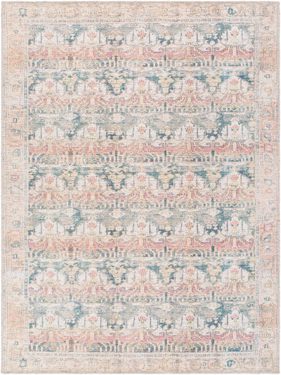 Surya Vinny VNY-2317 Medium Green Machine Washable Area Rug by LIVABLISS