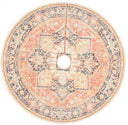 Momeni VTS-1 Red Vintage Round Tree Skirt