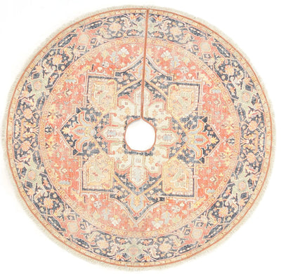 Vintage VTS-1 Red Tree Skirt by Momeni