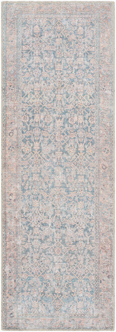 Livabliss Lorelai VVLO-2301 Deep Teal Machine Washable Area Rug