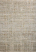 Crafted as a power-loomed 100% polyester area rug, the Wade WAE-03 Mist / Gold Area Rug brings soft misty and radiant gold warmth and abstract and linear character to your space