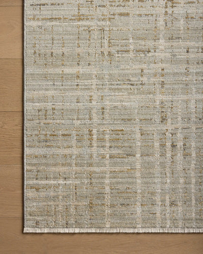 Wade WAE-03 Mist / Gold Area Rug by Loloi