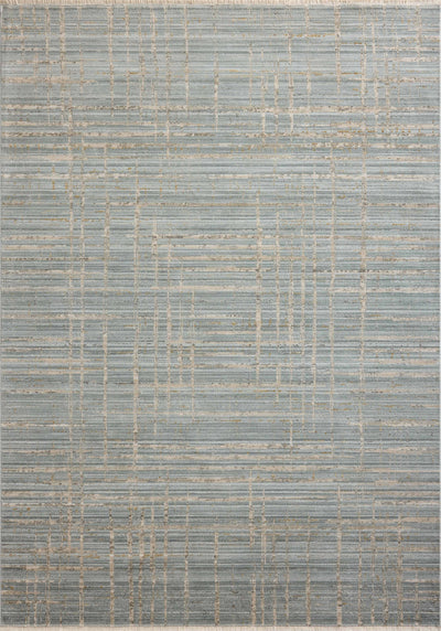 With spa and sandy hues and abstract and linear styling, the Wade WAE-03 Spa / Sand Area Rug is a power-loomed 100% polyester area rug that elevates any room