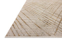 The Wade WAE-04 Beige / Gold Area Rug blends warm beige and radiant gold tones and abstract and linear motifs into a power-loomed 100% polyester area rug with timeless appeal
