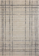 The Wade WAE-05 Beige / Midnight Area Rug delivers warm beige and dramatic midnight beauty and abstract and linear elegance in a power-loomed 100% polyester area rug