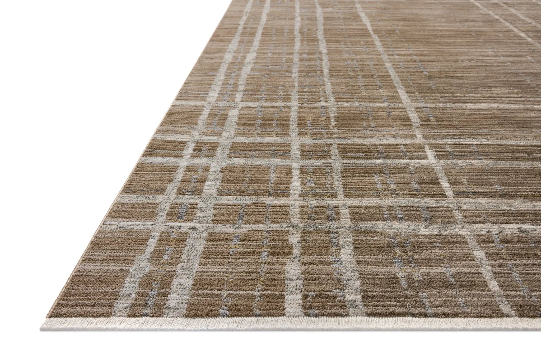 Wade WAE-05 Brown / Stone Area Rug by Loloi