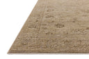 A power-loomed 100% polyester area rug featuring traditional and vintage design and versatile taupe and warm natural tones, the Willa WIA-02 Taupe / Natural Area Rug adds character to any room