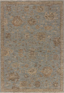 Rich in breezy sky-blue and warm natural hues with traditional and vintage detail, the Willa WIA-03 Sky / Natural Area Rug is a power-loomed 100% polyester area rug built for style and comfort