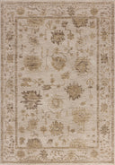 The Willa WIA-04 Fog / Natural Area Rug offers misty and warm natural sophistication and traditional and vintage charm in a power-loomed 100% polyester area rug