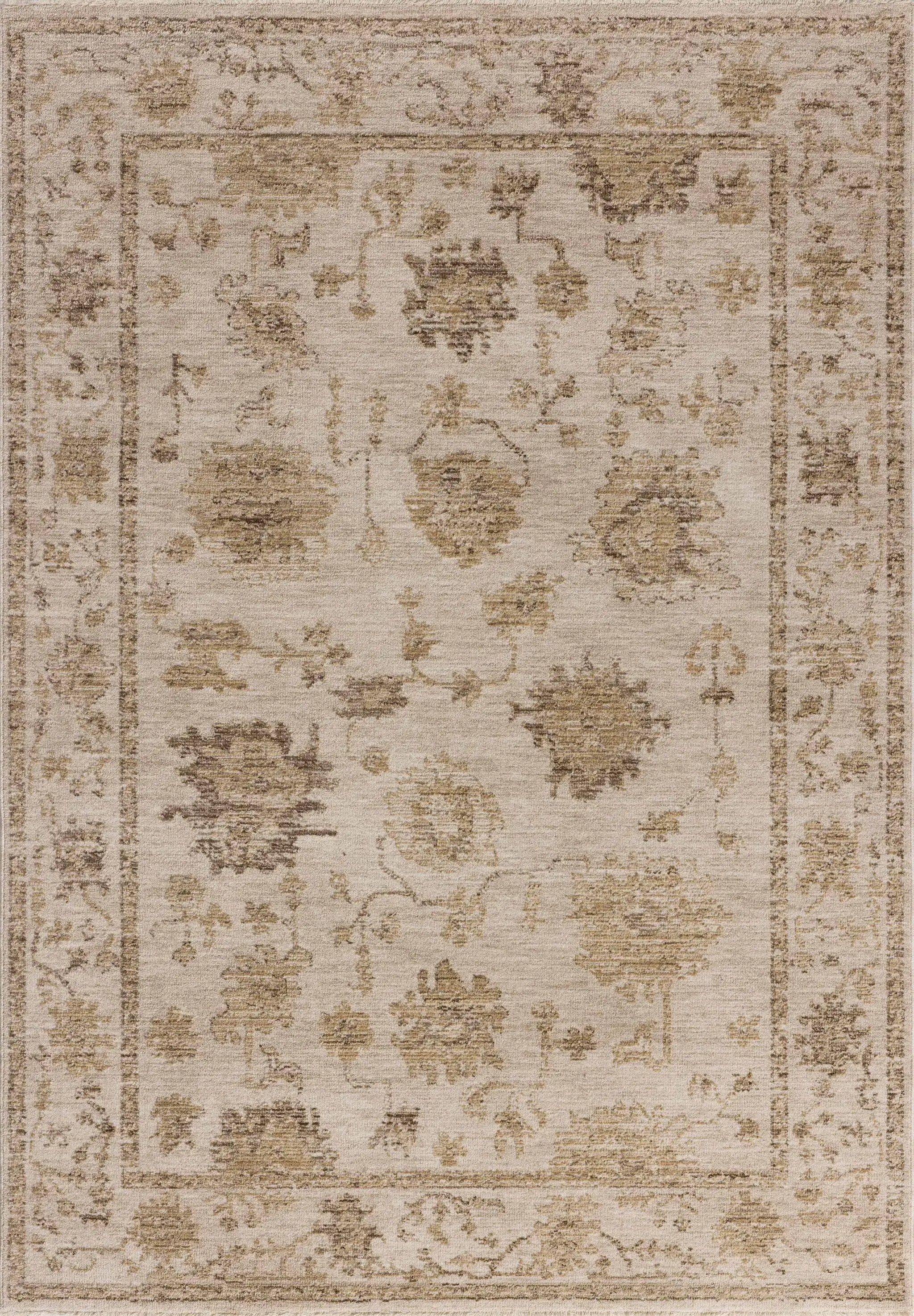 Willa WIA-04 Fog / Natural Area Rug by Loloi