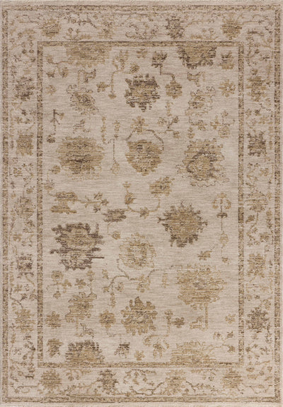 The Willa WIA-04 Fog / Natural Area Rug offers misty and warm natural sophistication and traditional and vintage charm in a power-loomed 100% polyester area rug