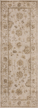 The Willa WIA-04 Fog / Natural Area Rug offers misty and warm natural sophistication and traditional and vintage charm in a power-loomed 100% polyester area rug