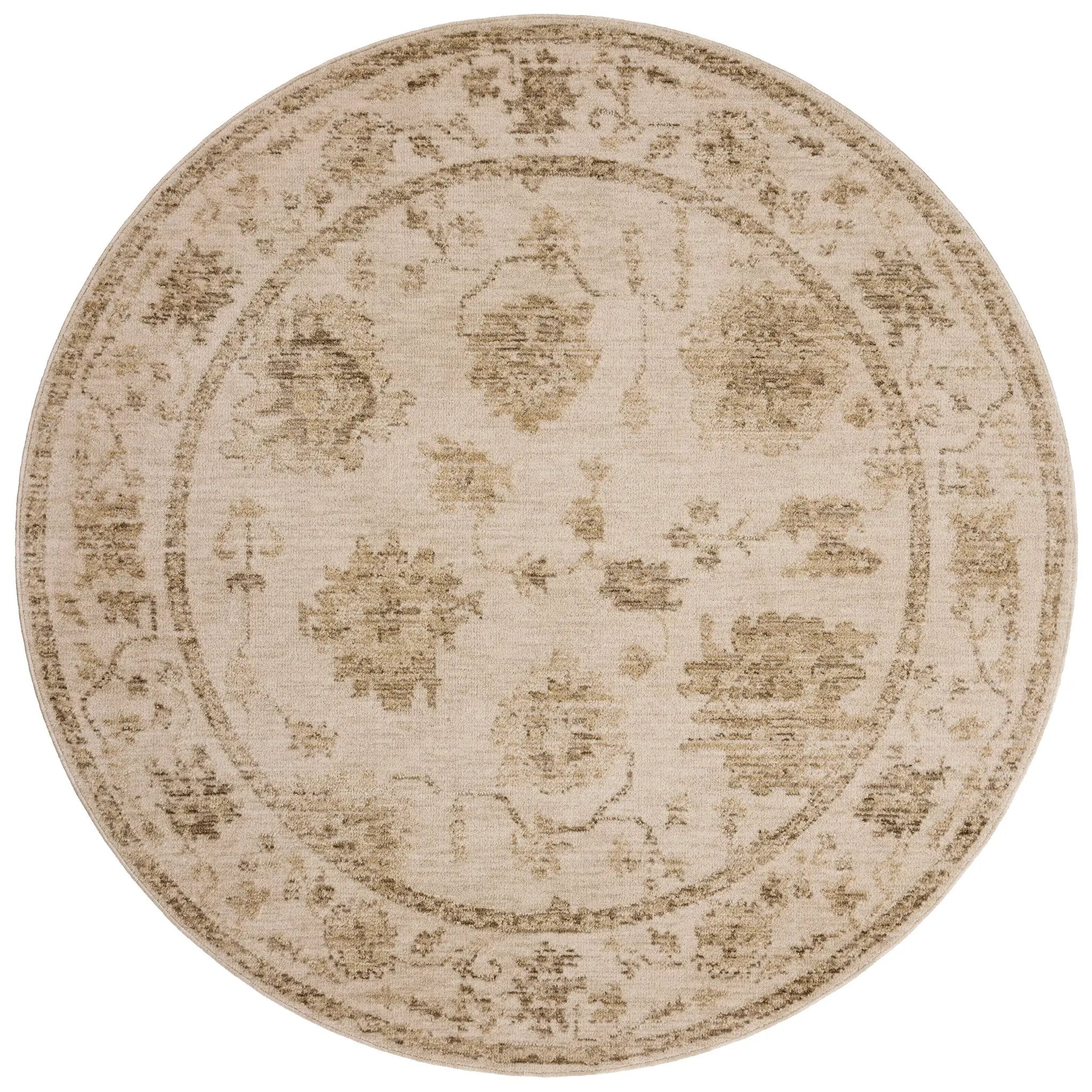 Willa WIA-04 Fog / Natural Area Rug by Loloi
