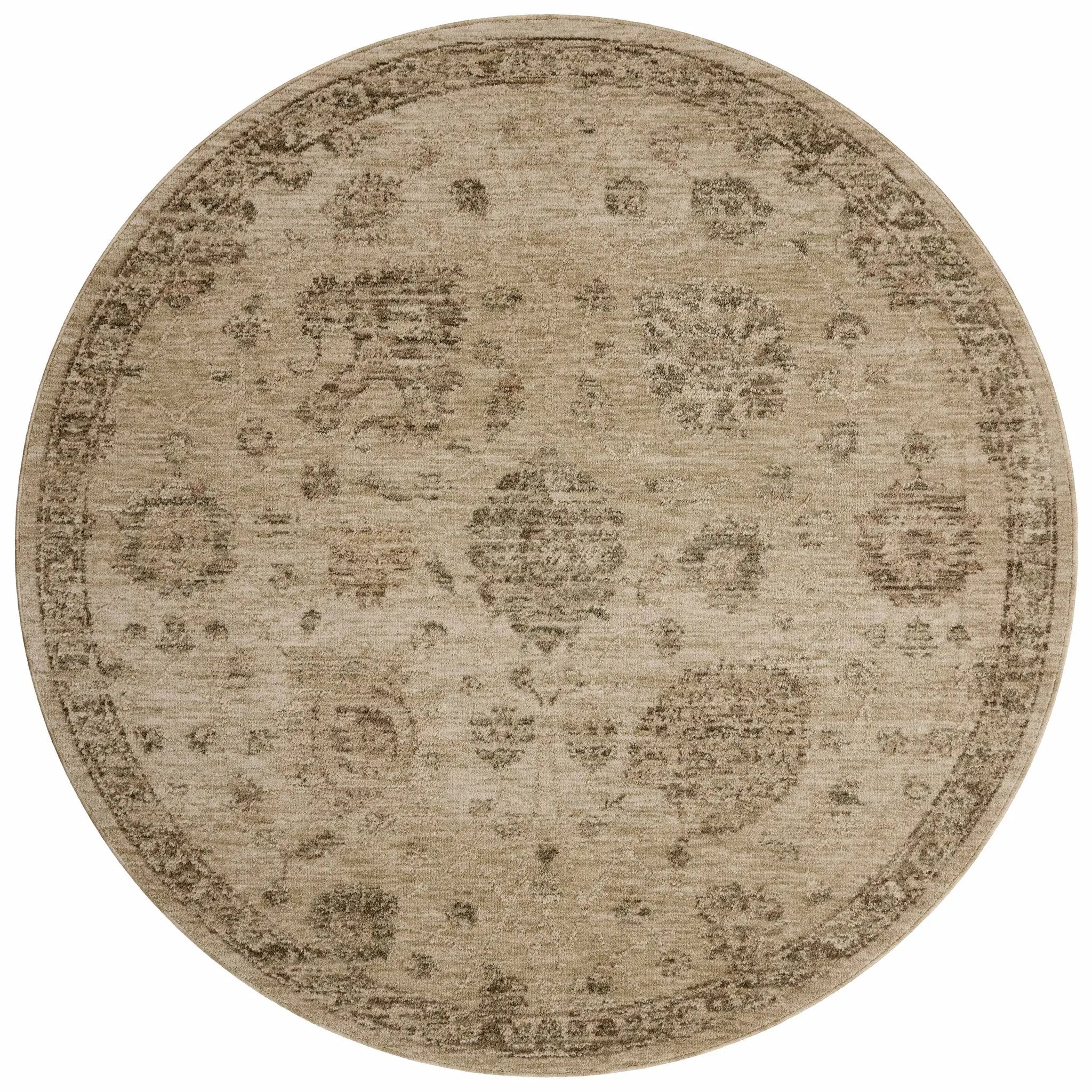 Willa WIA-05 Wheat / Multi Area Rug by Loloi