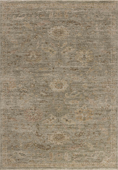 The Willa WIA-06 Sage / Multi Area Rug brings calming sage and vibrant multi-toned character and traditional and vintage flair to your home in a power-loomed 100% polyester area rug