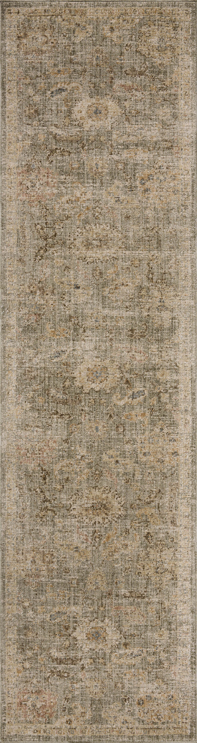 The Willa WIA-06 Sage / Multi Area Rug brings calming sage and vibrant multi-toned character and traditional and vintage flair to your home in a power-loomed 100% polyester area rug