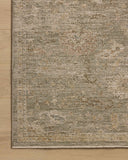 The Willa WIA-06 Sage / Multi Area Rug brings calming sage and vibrant multi-toned character and traditional and vintage flair to your home in a power-loomed 100% polyester area rug