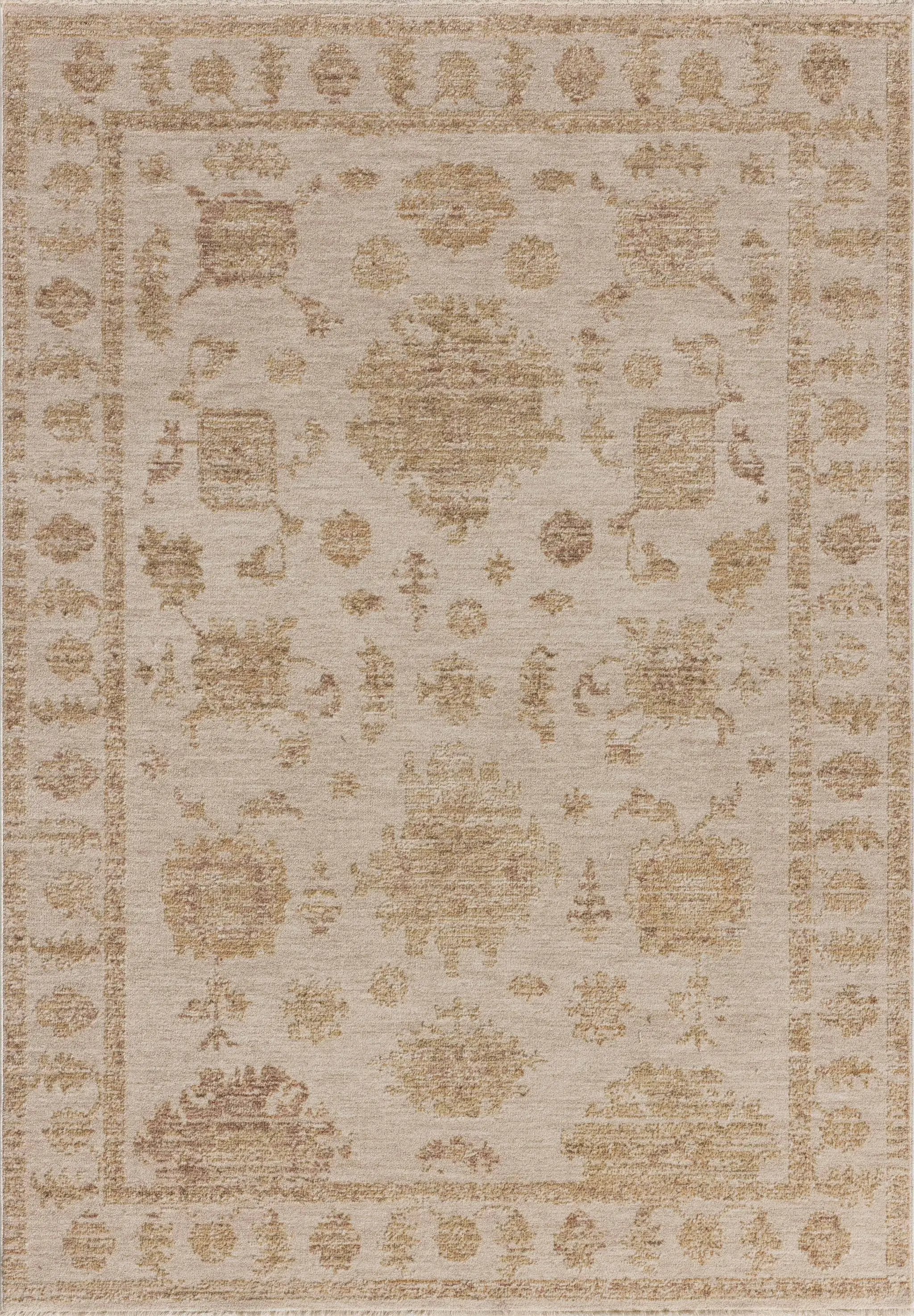 Willa WIA-07 Bone / Clay Area Rug by Loloi