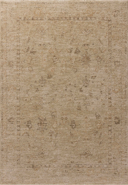 A power-loomed 100% polyester area rug with traditional and vintage design in golden wheat and warm natural hues, the Willa WIA-08 Wheat / Natural Area Rug is a standout in any décor