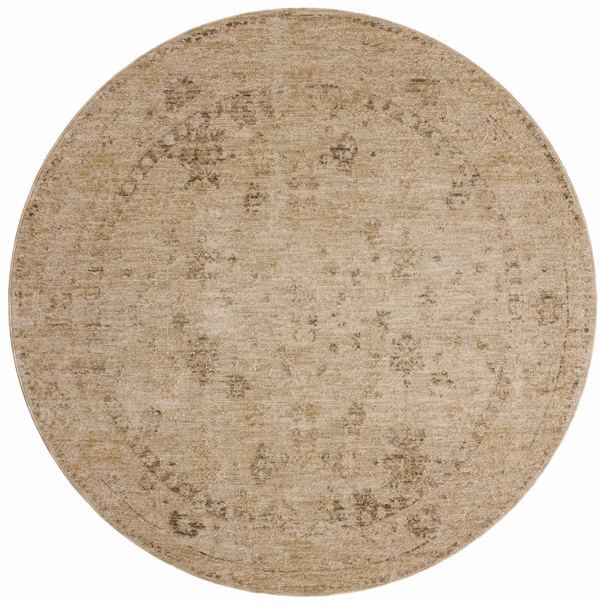 Willa WIA-08 Wheat / Natural Area Rug by Loloi