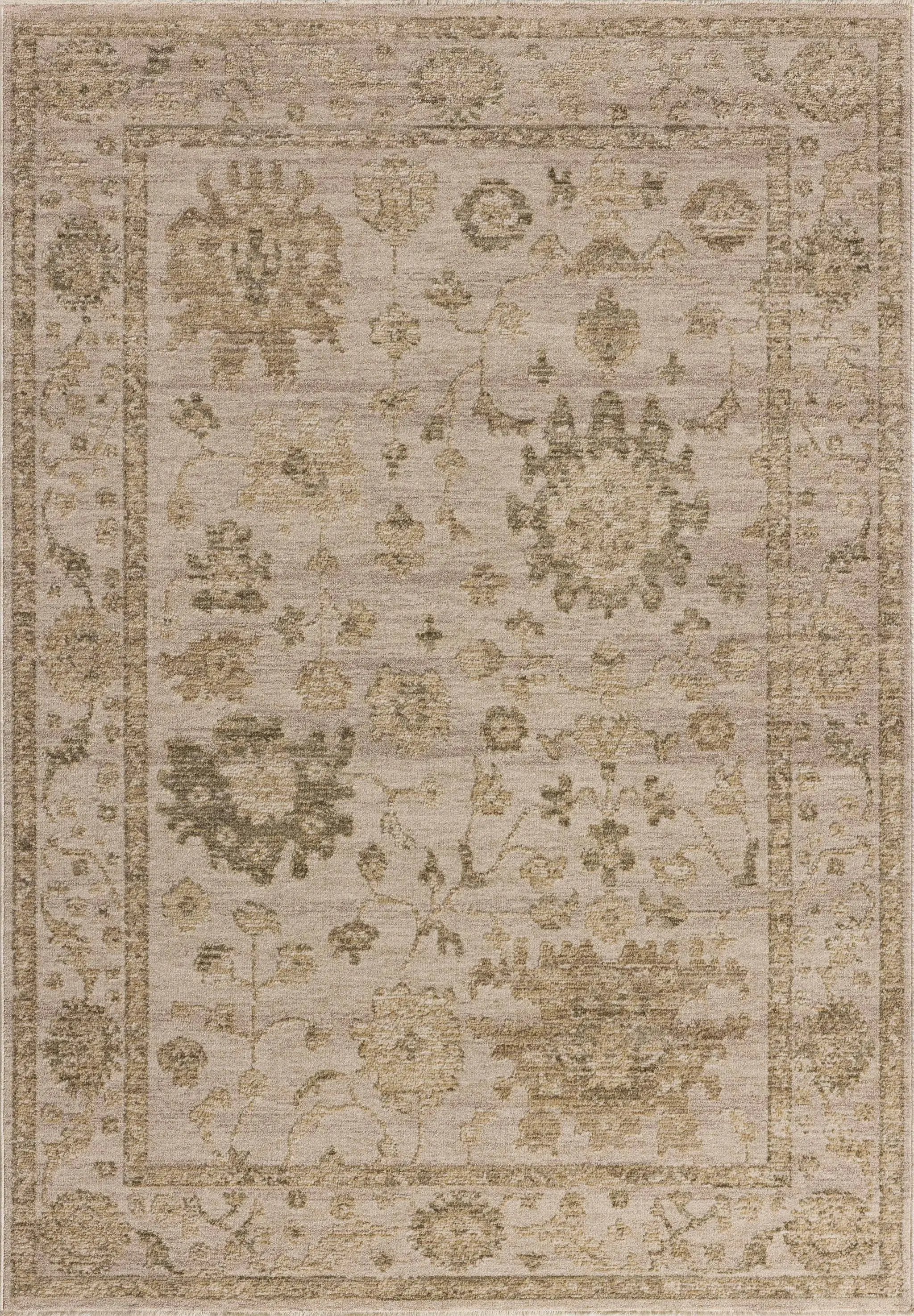 Willa WIA-09 Dove / Forest Area Rug by Loloi