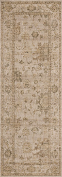 The Willa WIA-09 Dove / Forest Area Rug highlights gentle dove and lush forest tones and traditional and vintage texture in a beautifully made power-loomed 100% polyester area rug