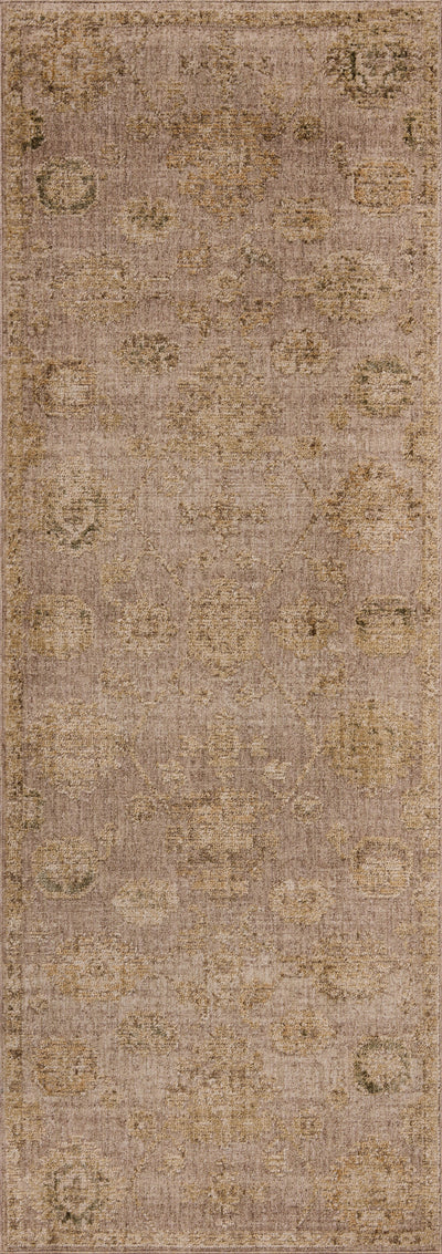 Dressed in grounding stone and vibrant multi-toned hues with traditional and vintage detail, the Willa WIA-10 Stone / Multi Area Rug is a power-loomed 100% polyester area rug that completes any room