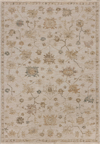 The Willa WIA-11 Bone / Multi Area Rug transforms any space with bone and vibrant multi-toned tones and traditional and vintage design in a power-loomed 100% polyester area rug