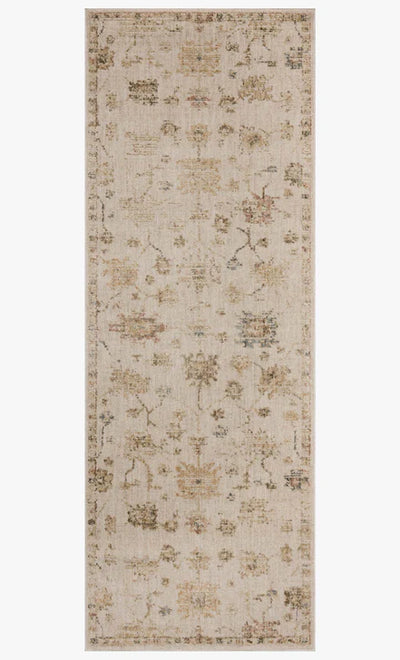 The Willa WIA-11 Bone / Multi Area Rug transforms any space with bone and vibrant multi-toned tones and traditional and vintage design in a power-loomed 100% polyester area rug