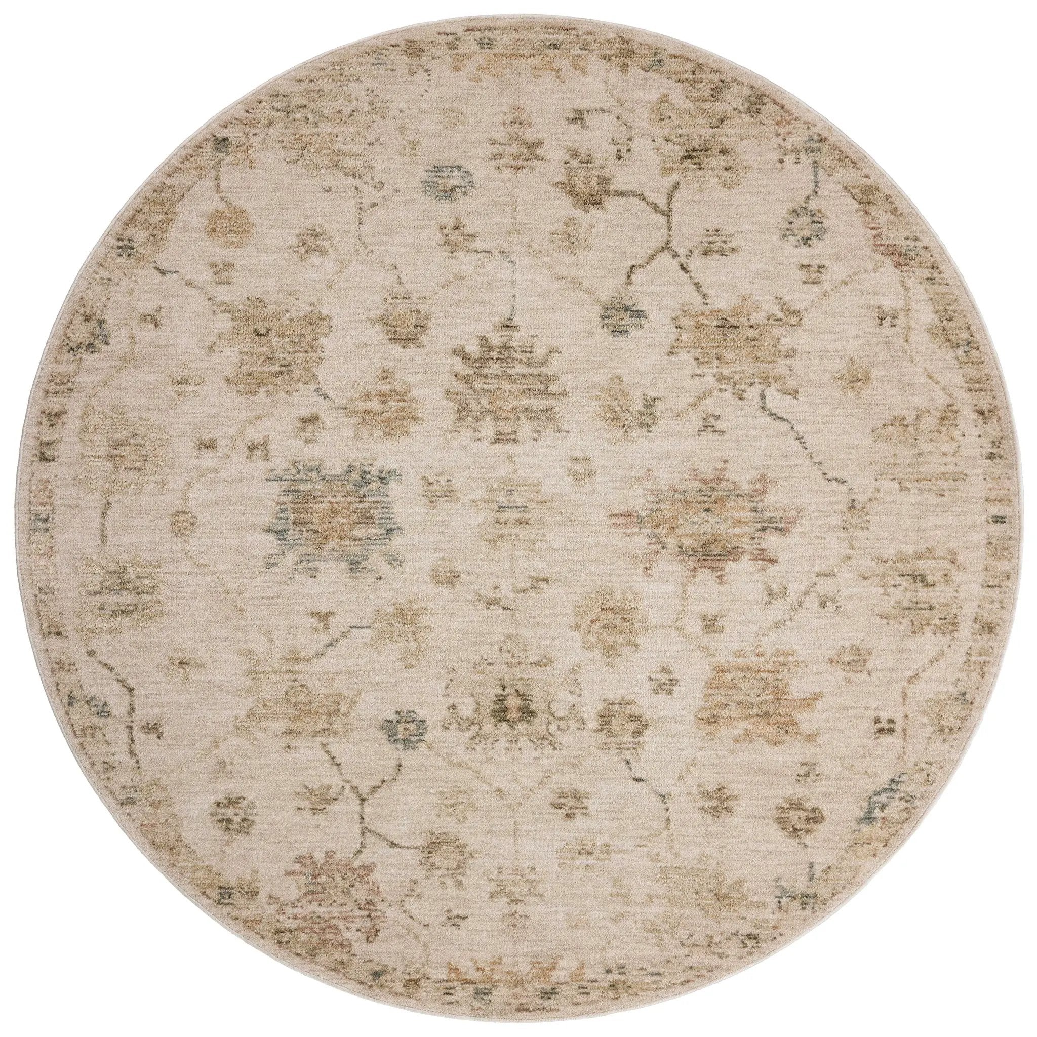 Willa WIA-11 Bone / Multi Area Rug by Loloi