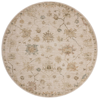 The Willa WIA-11 Bone / Multi Area Rug transforms any space with bone and vibrant multi-toned tones and traditional and vintage design in a power-loomed 100% polyester area rug