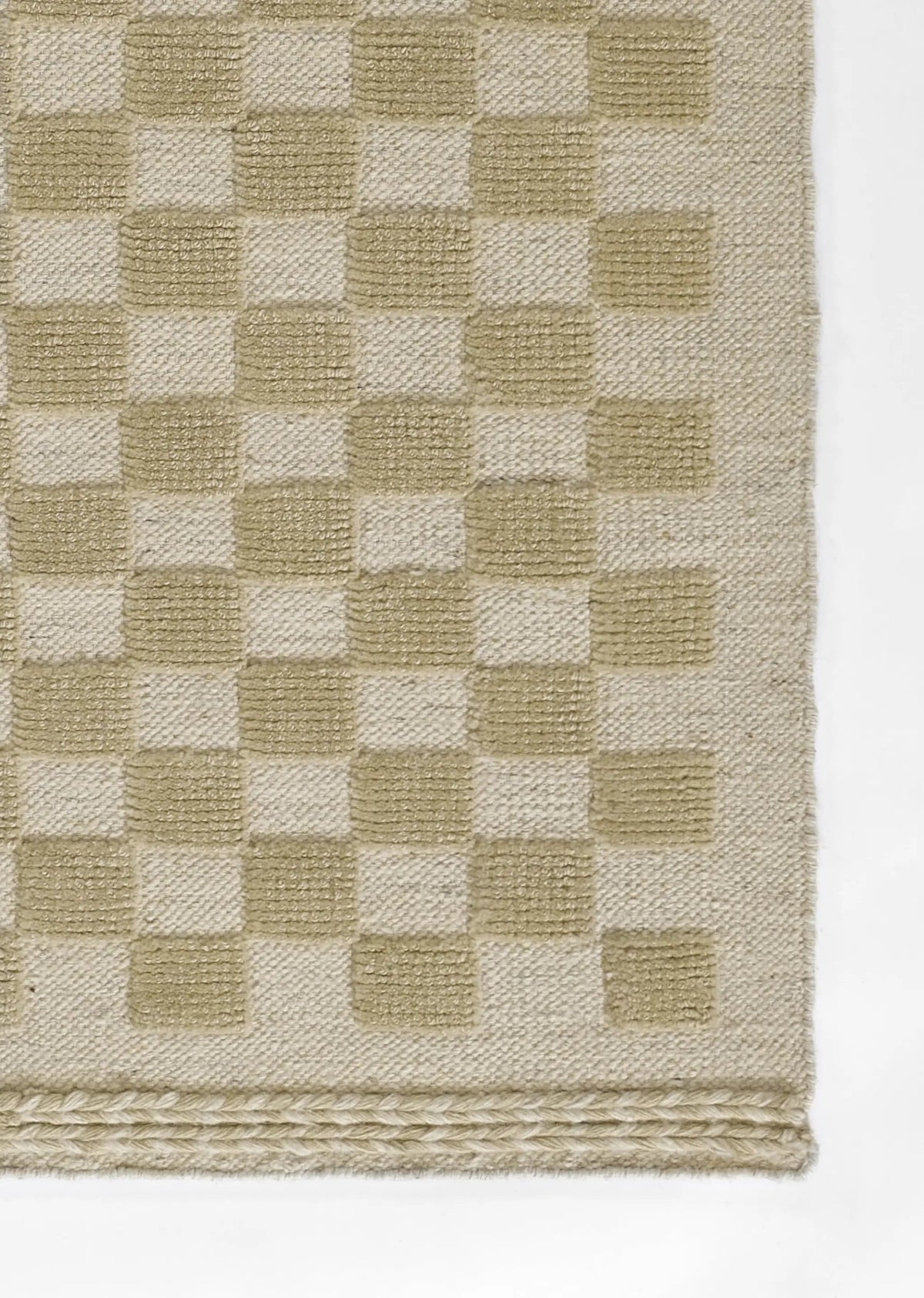 Willow WLO-1 (Checkered) Beige Area Rug by Momeni